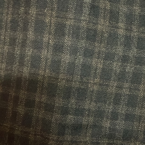 Reiss size 32x30 Black and Brown Plaid 100% Wool Dress Pants with Pockets - Picture 3 of 12